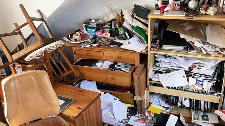 Very Cluttered Loft Space By Clearance Heroes