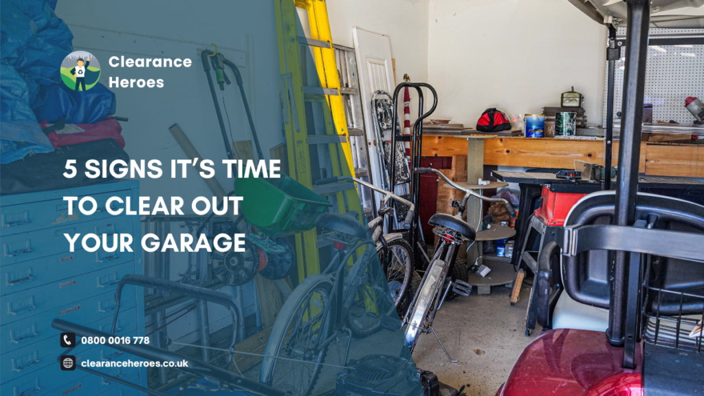 clear out your garage